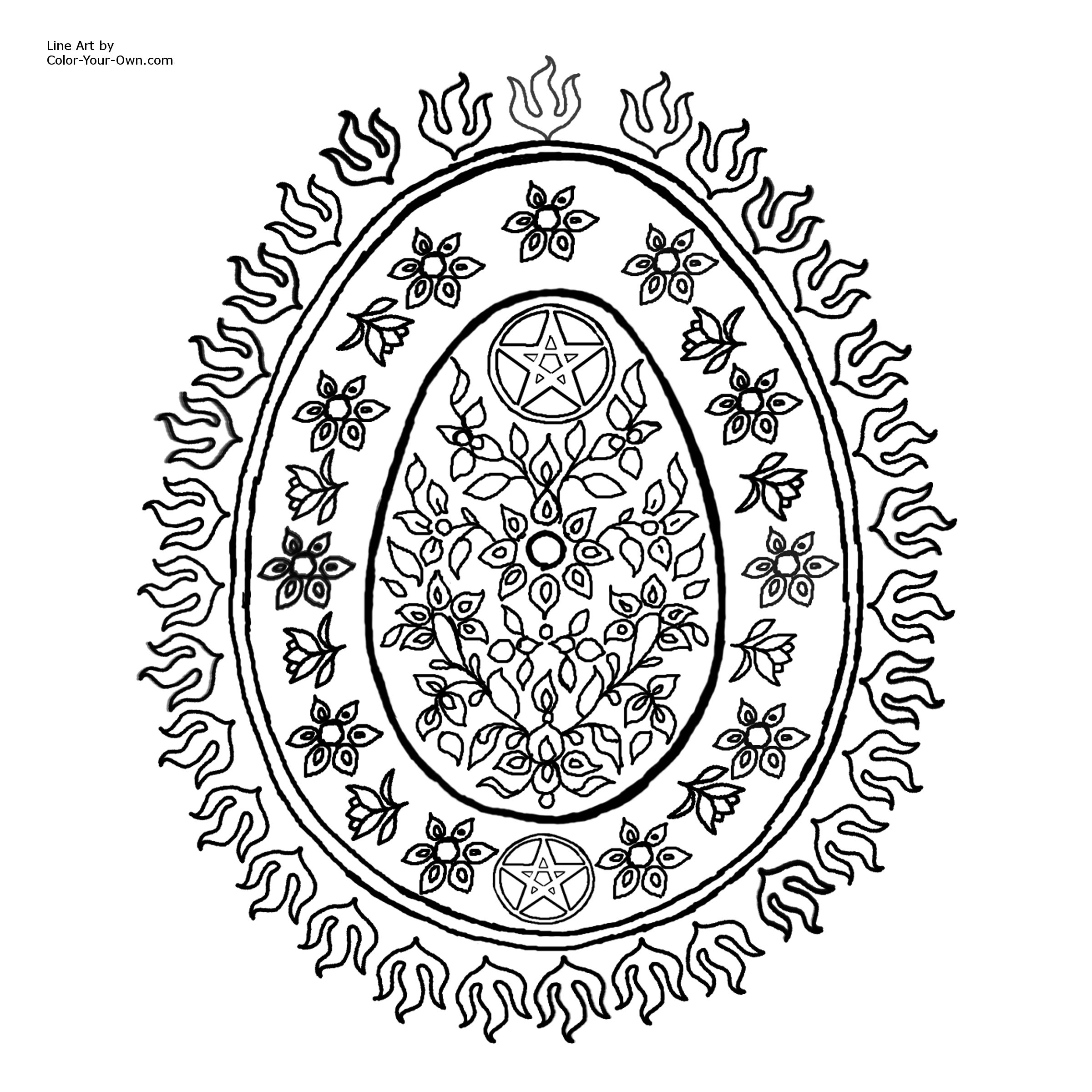 pagan ostara coloring pages activities - photo #19