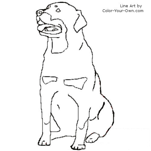 rottweiler-puppy-coloring-pages